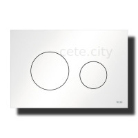 Przycisk spłukujący do WC Tece Loop biały 9240920 Przycisk spłukujący do WC Tece Loop biały 9240920