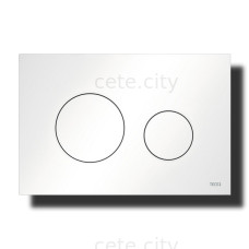 Przycisk spłukujący do WC Tece Loop biały 9240920