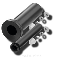 Komplet prostek przyłączeniowych do miski WC L-300 - Tece Profil 9820214